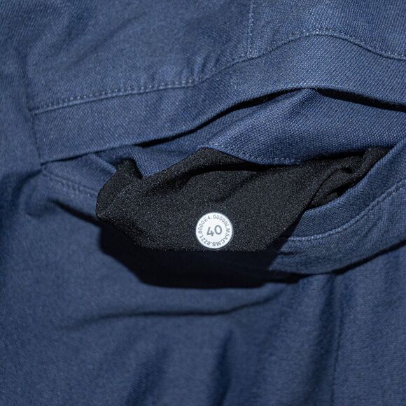 Lululemon Men's commission Classic fit Pants in navy blue size 40 - Picture 7 of 9